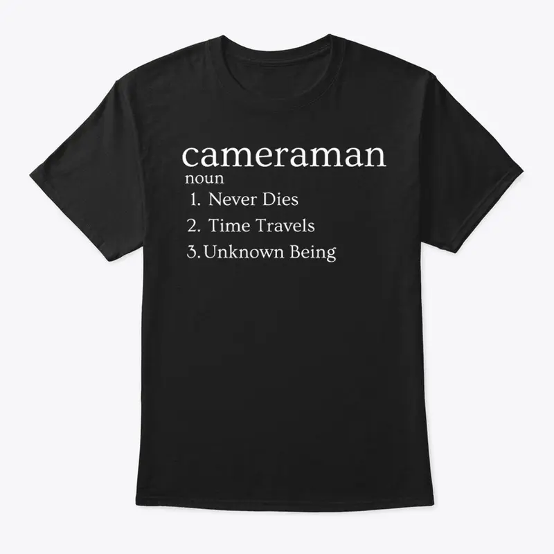 Cameraman Definition Tee